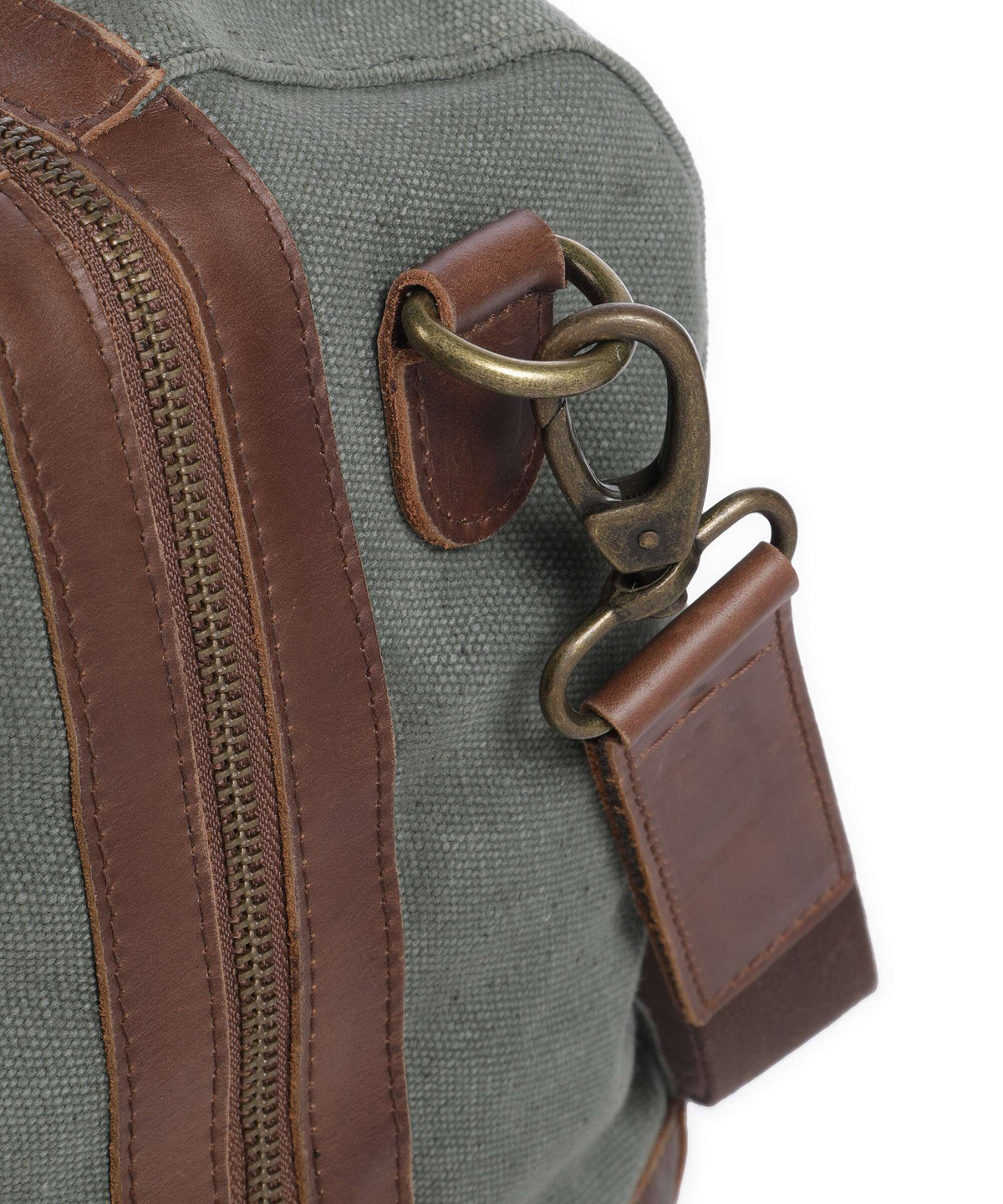 Buckle & Seam Willow Weekend bag green