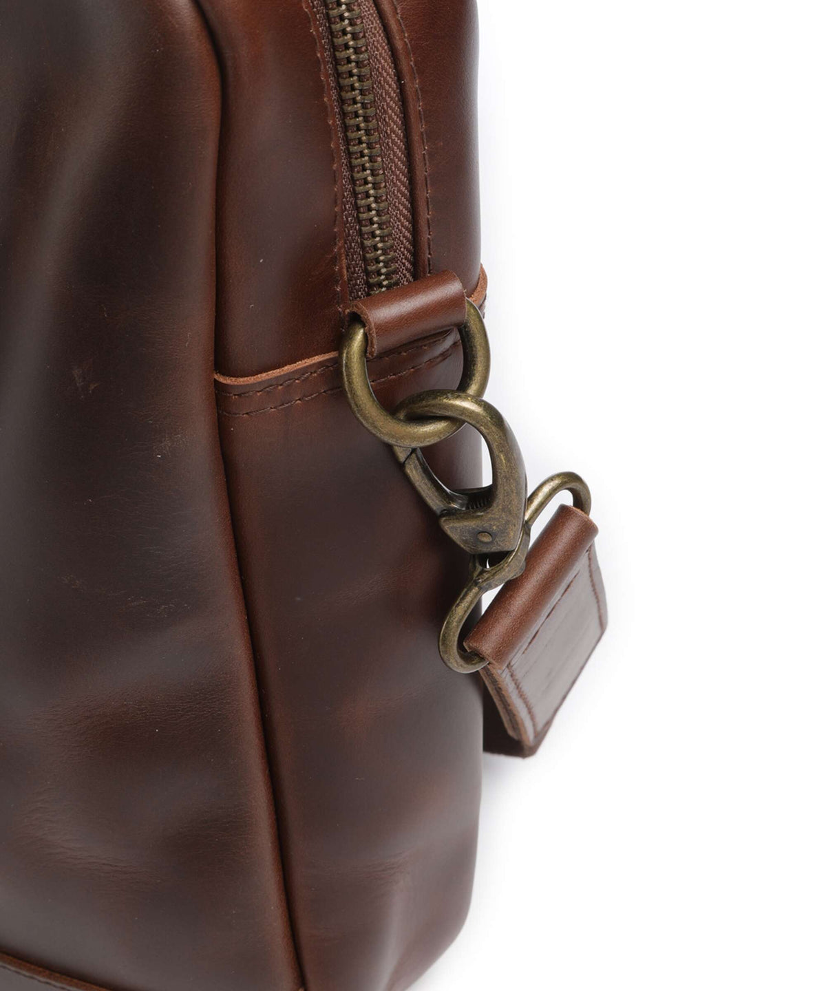 Buckle & Seam Everett Briefcase brown
