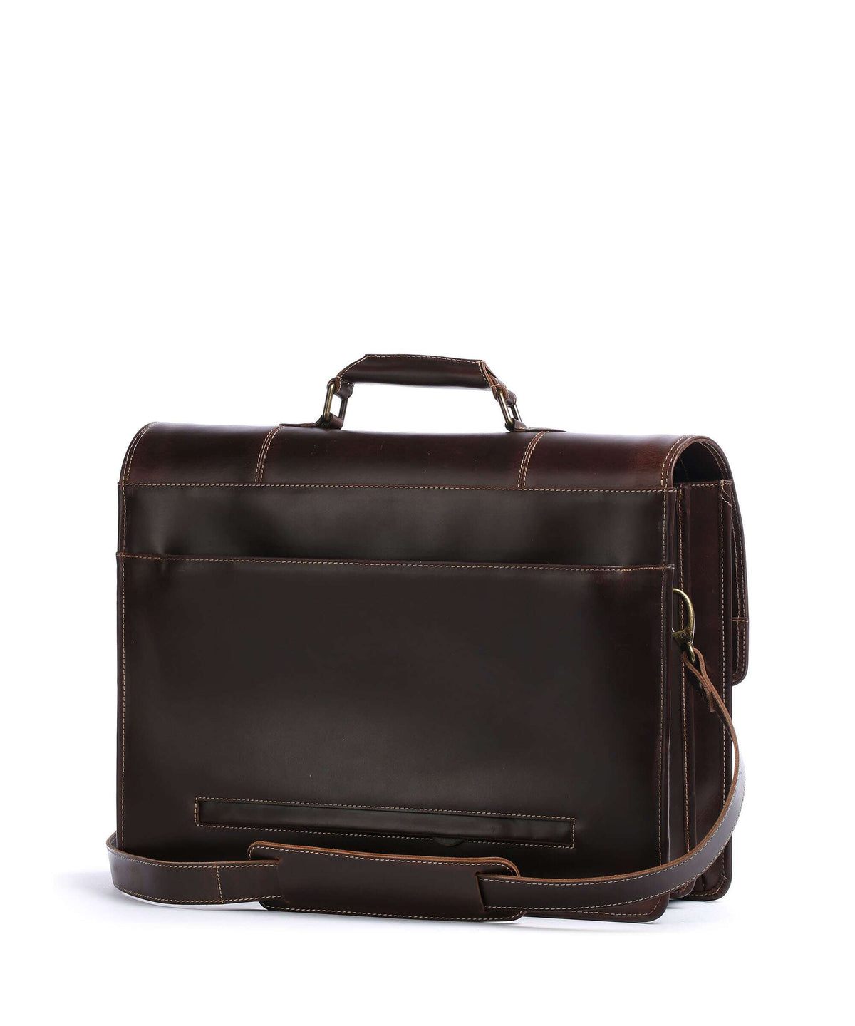 Buckle & Seam Nevada Briefcase brown