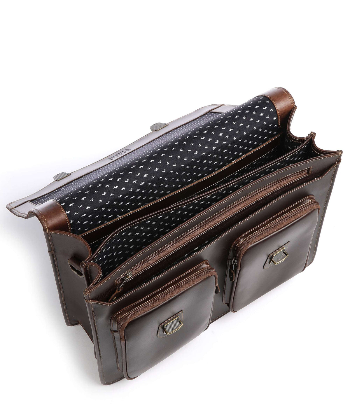 Buckle & Seam Nevada Briefcase brown
