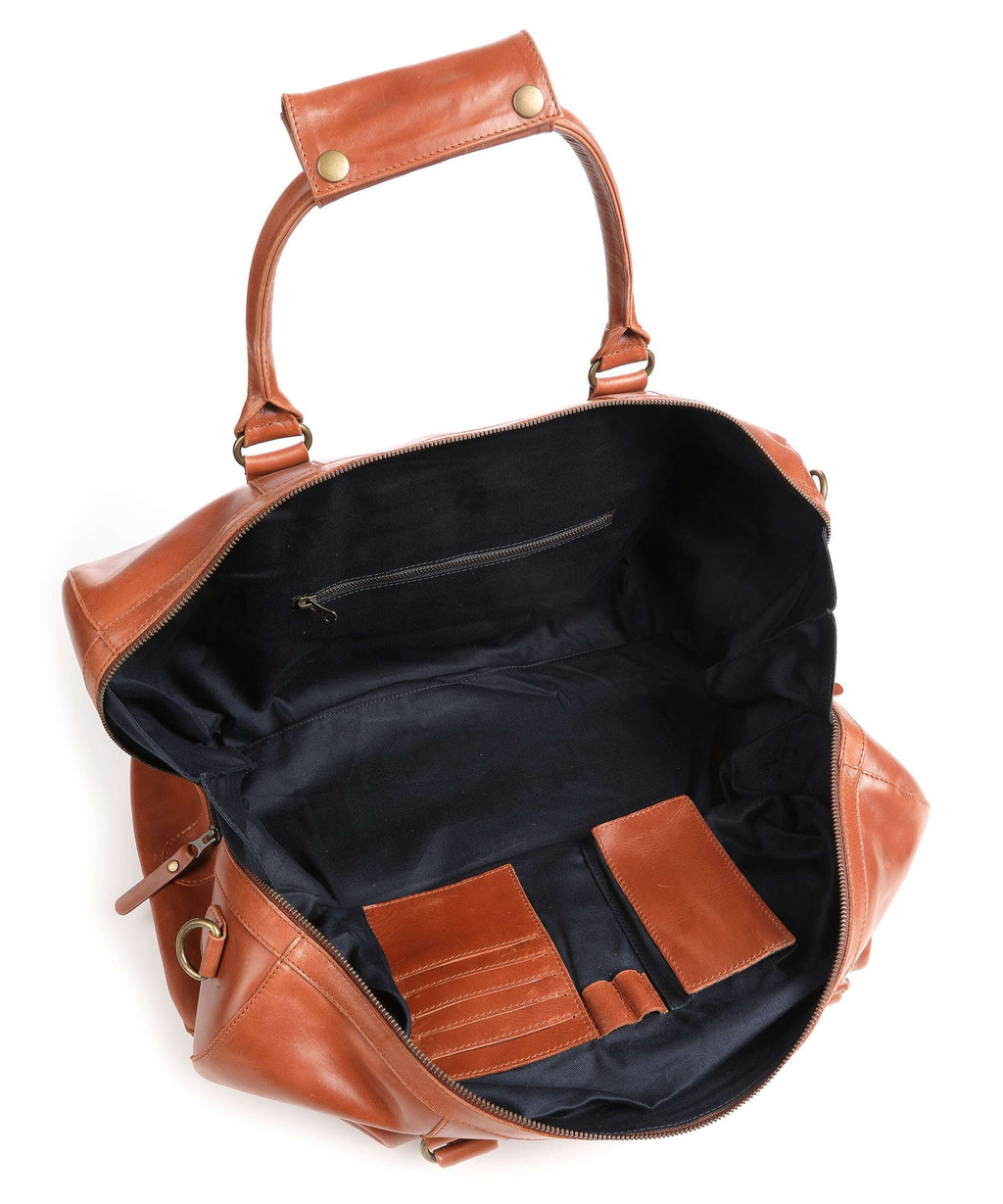 Buckle & Seam Willow Weekend bag cognac