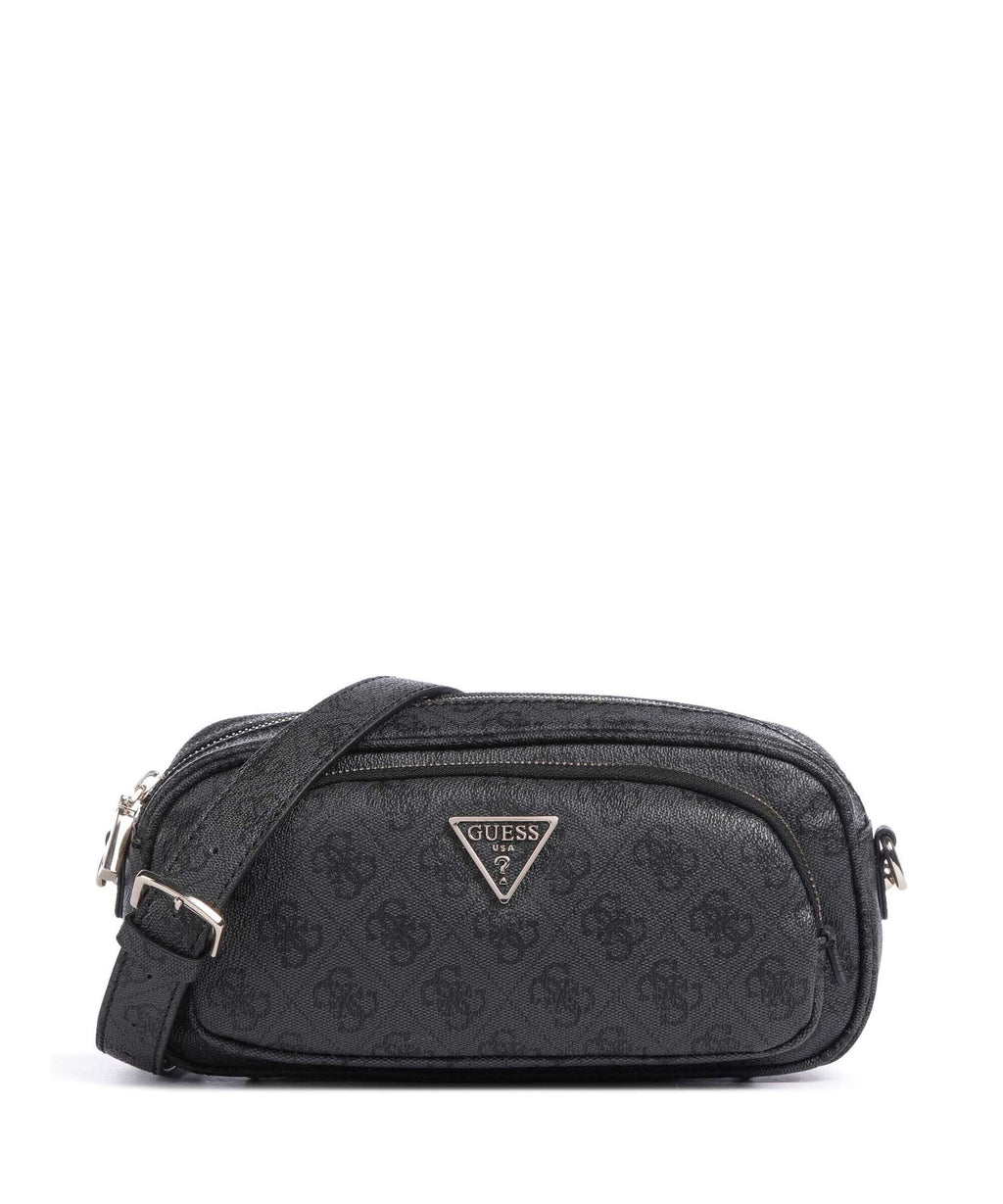 Guess Power Play Crossbody bag coal logo