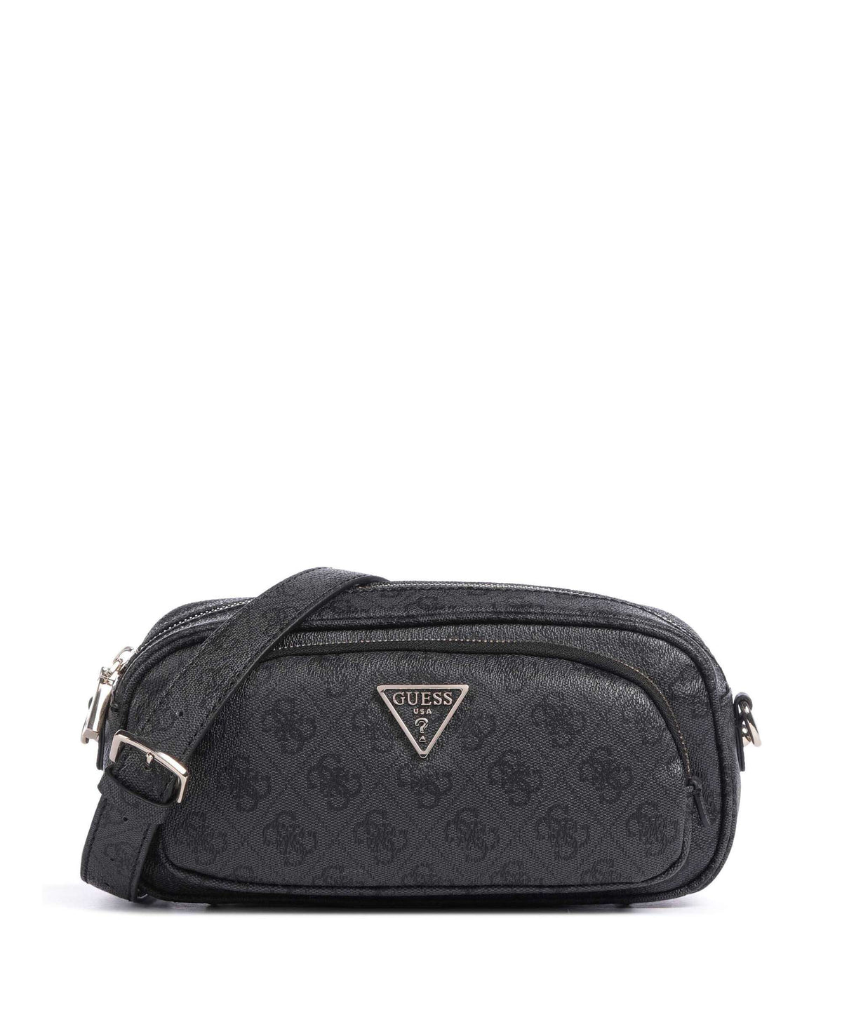 Guess Power Play Crossbody bag coal logo