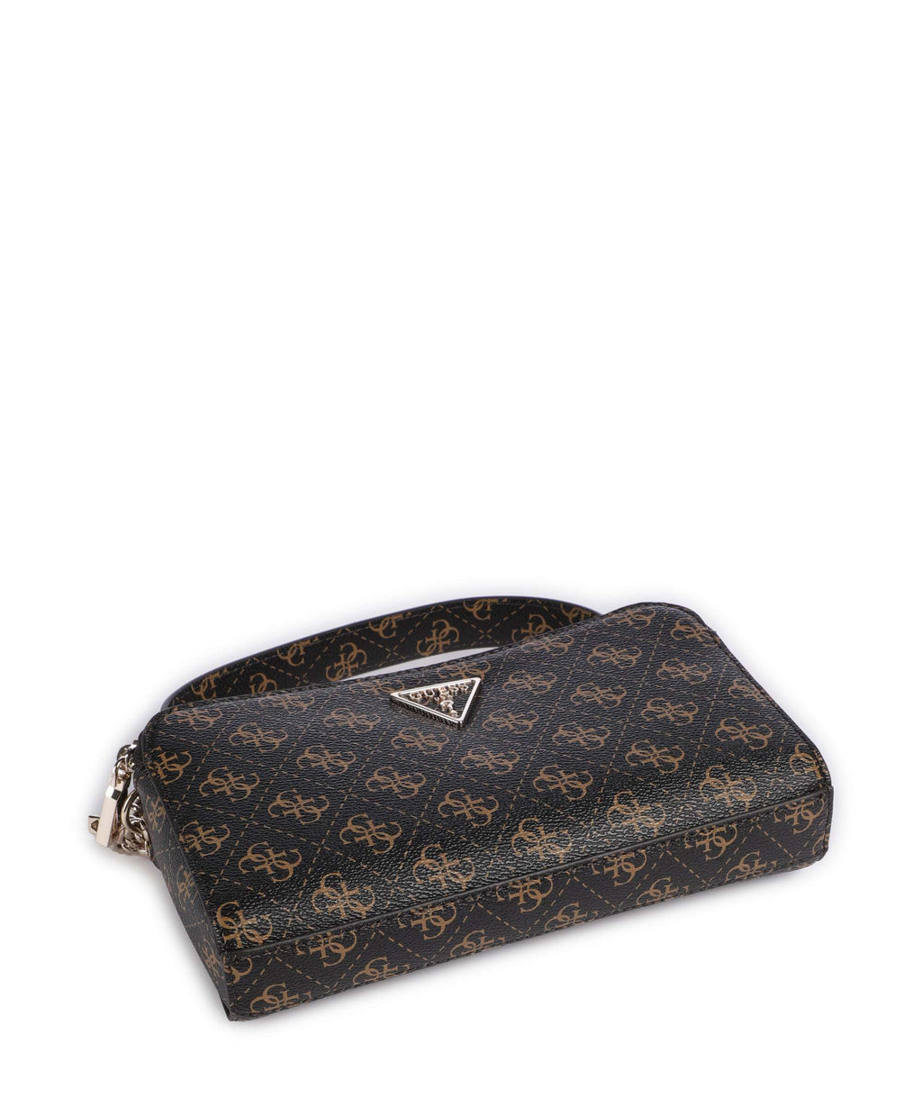 Guess Erica Crossbody bag brown logo