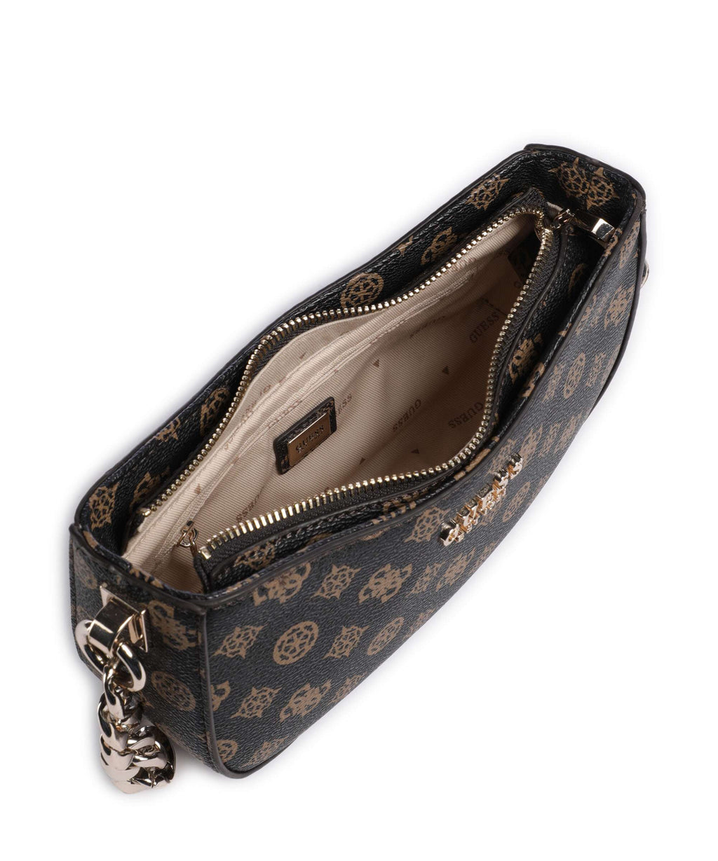Guess Evelune Shoulder bag mocha logo