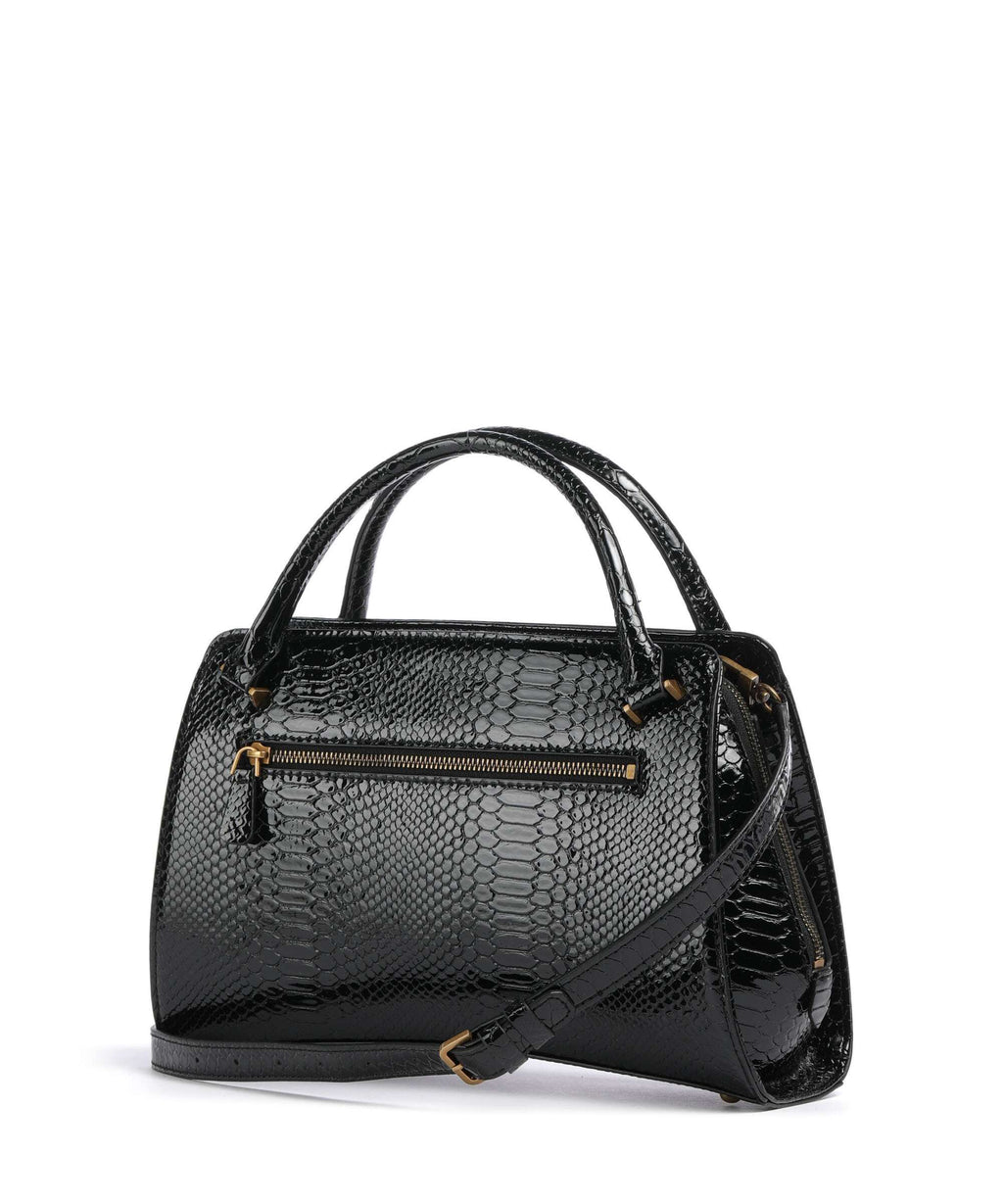 Guess Annita Python Handbag black