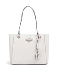 Guess Gerty Peony Tote bag offwhite