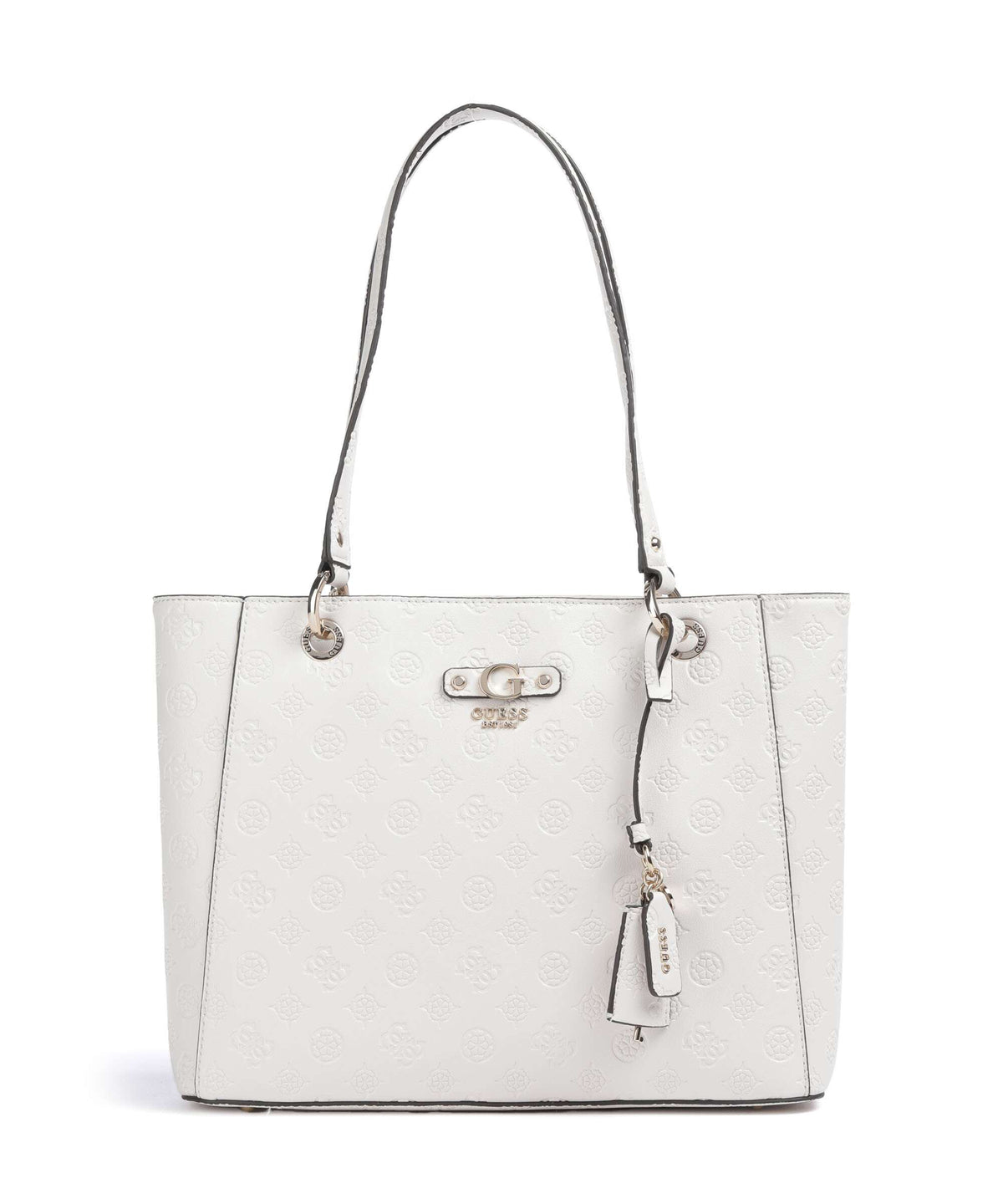 Guess Gerty Peony Tote bag offwhite