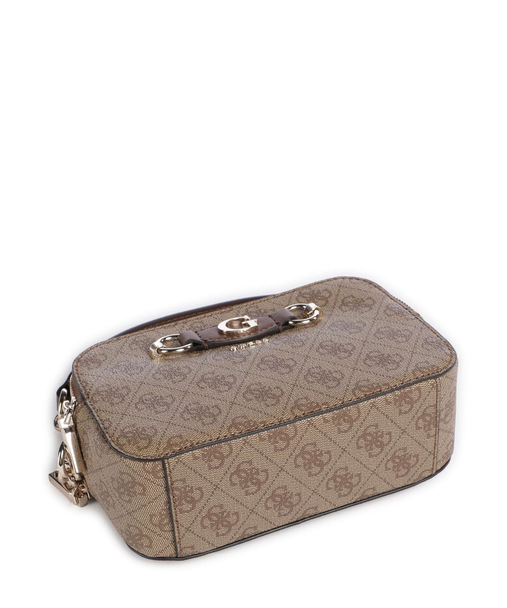 Guess Izzy Crossbody bag latte logo/brown