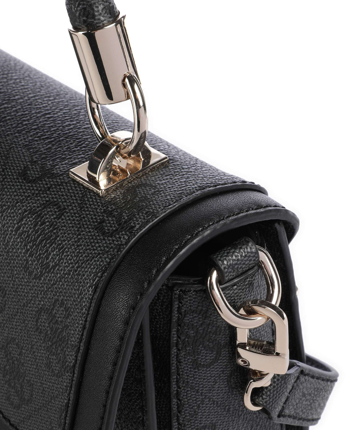 Guess Orlina 4G Logo Crossbody bag coal logo