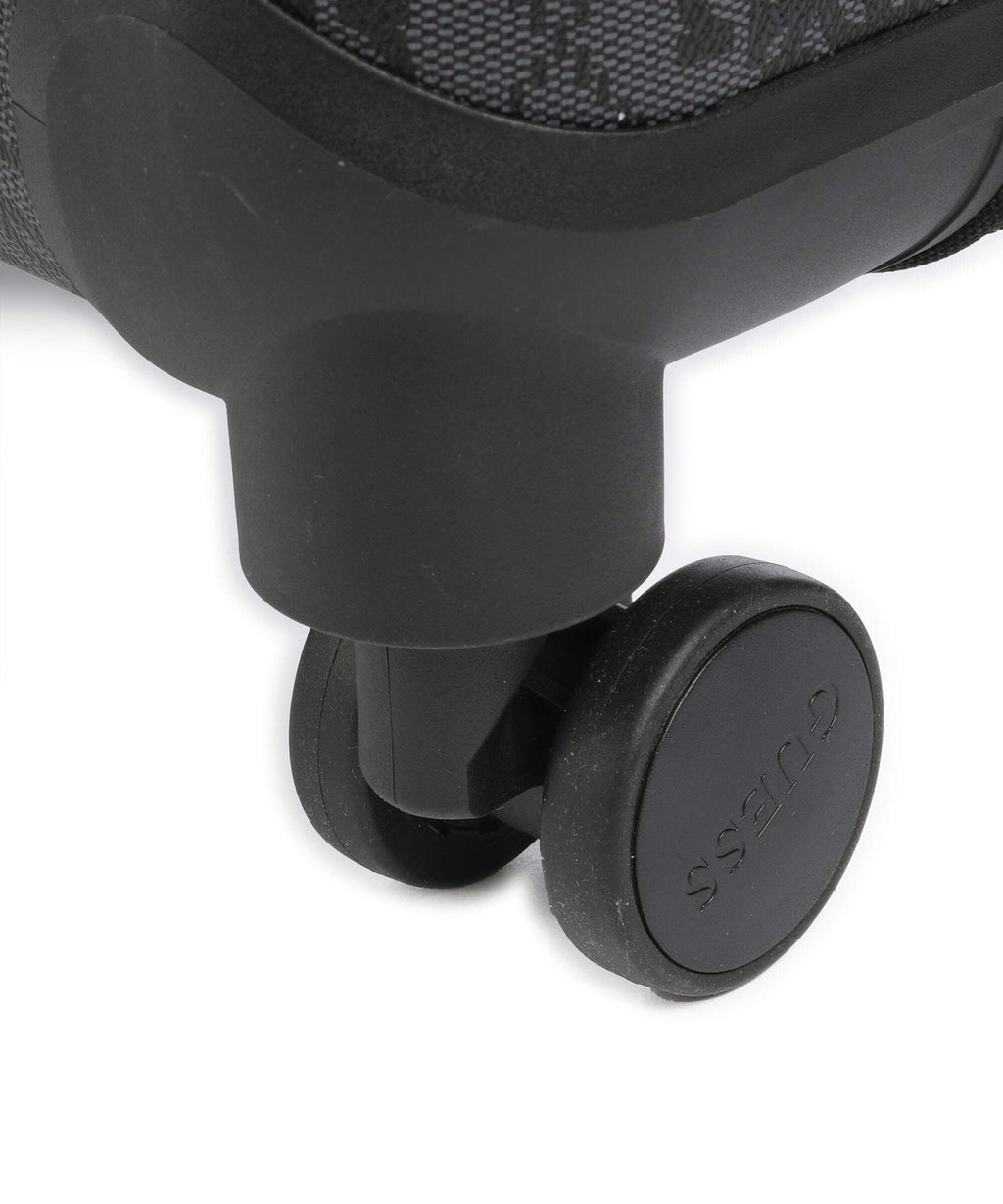Guess Berta 4G Logo Spinner (4 wheels) coal logo