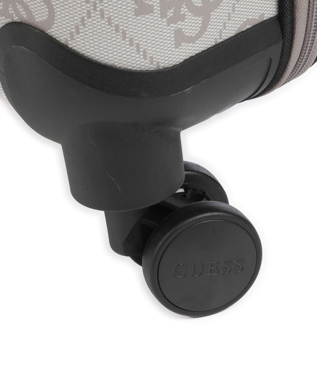 Guess Berta 4G Logo Spinner (4 wheels) dark taupe logo
