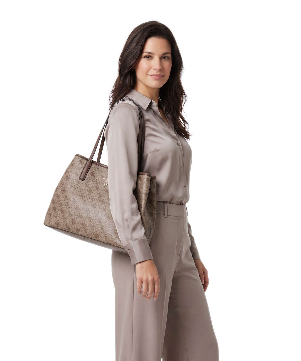 Guess Victtoria Tote bag latte logo/brown
