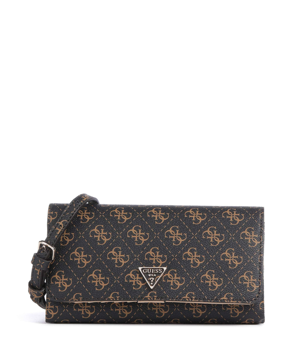 Guess Noelle Q Logo Wallet brown logo