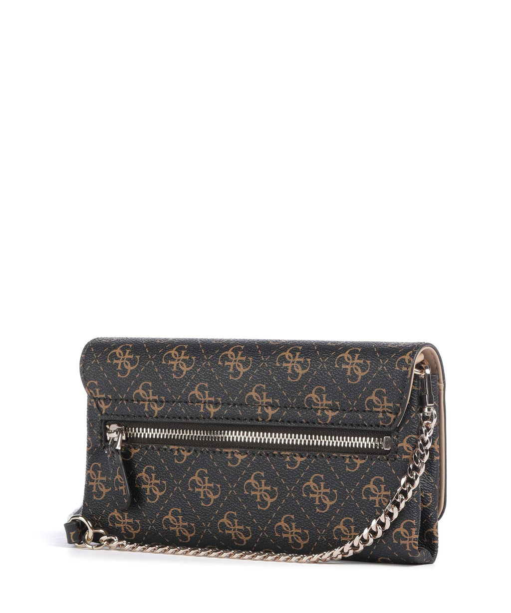 Guess Noelle Q Logo Wallet brown logo