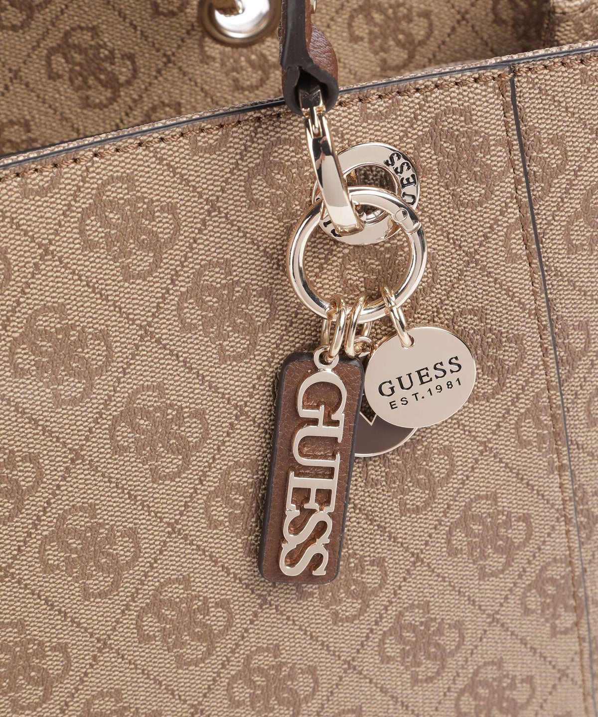 Guess Noelle Tote bag latte logo/brown