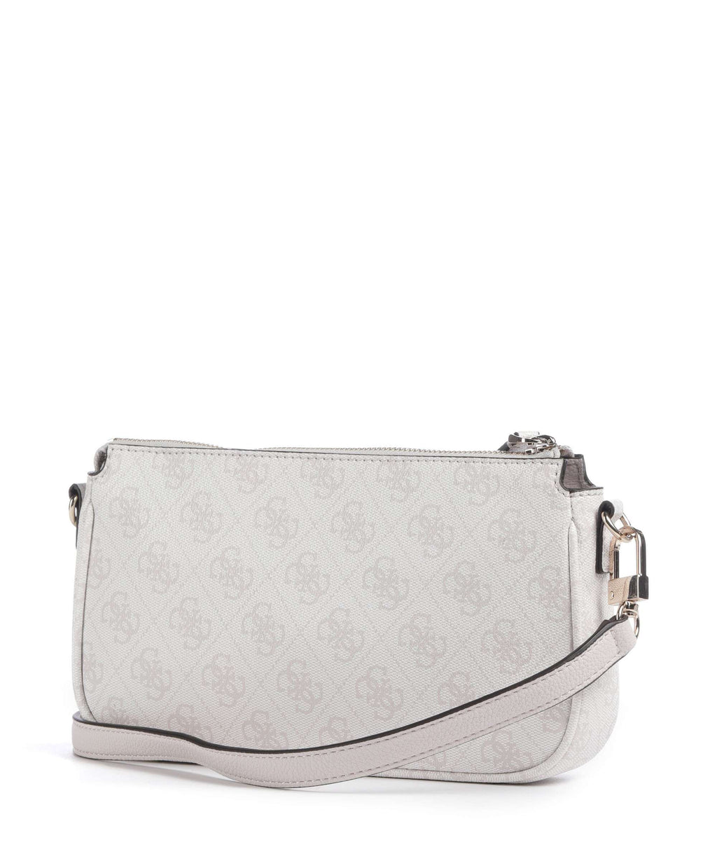 Guess Noelle 4G Logo Shoulder bag white logo