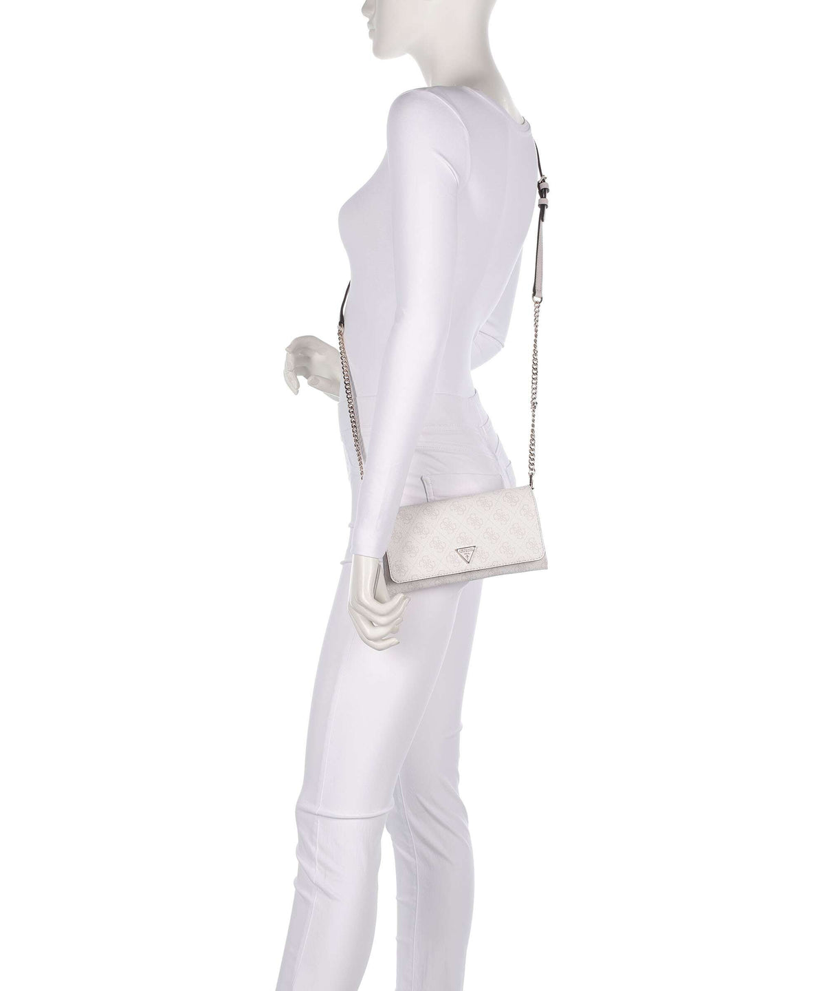 Guess Noelle 4G Logo Wallet white logo