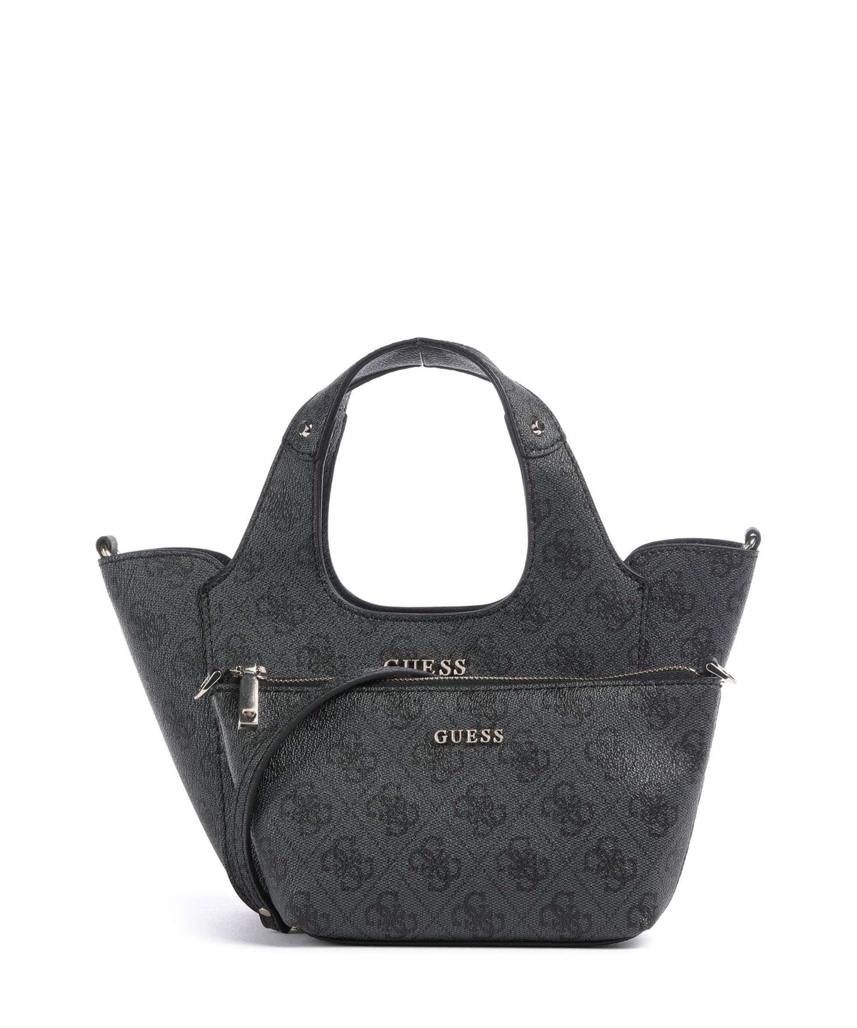 Guess Calista Mini Crossbody bag coal logo