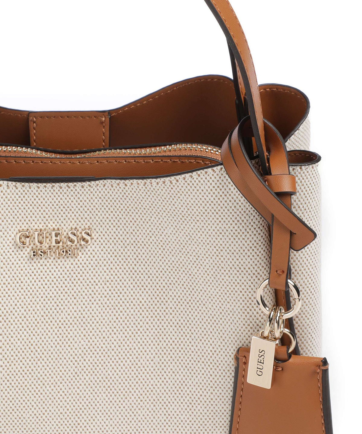 Guess Nicolette Handbag natural/caramel