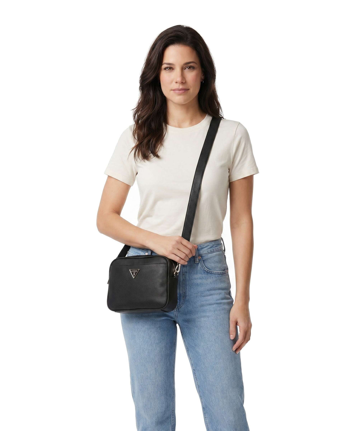 Guess Meridian Crossbody bag black