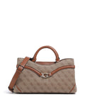 Guess Dea Handbag latte logo