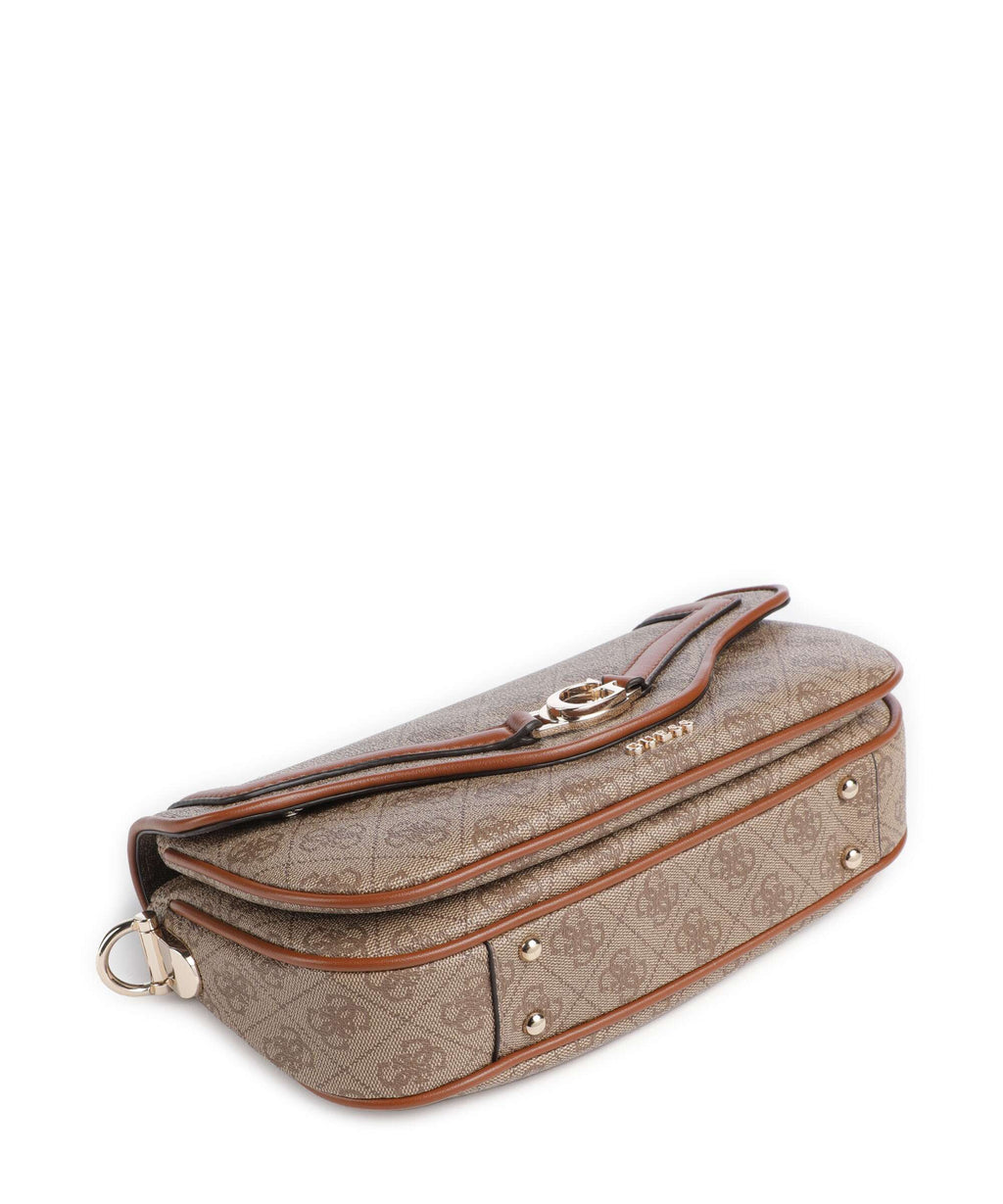 Guess Dea Shoulder bag latte logo