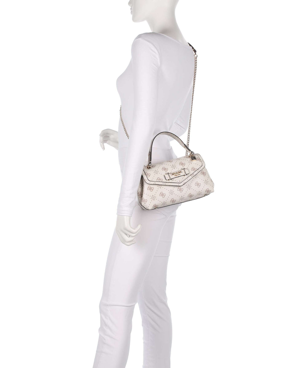 Guess Silia Shoulder bag vanilla logo