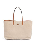 Guess Victtoria Large Tote bag natural/cognac