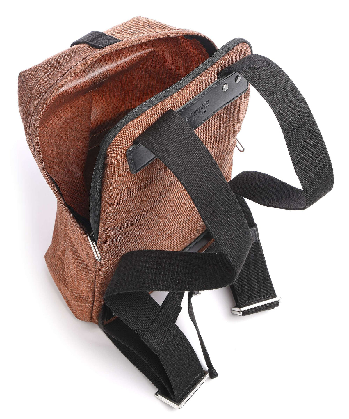 Brooks England Dalston Small Tex Backpack bronze/orange