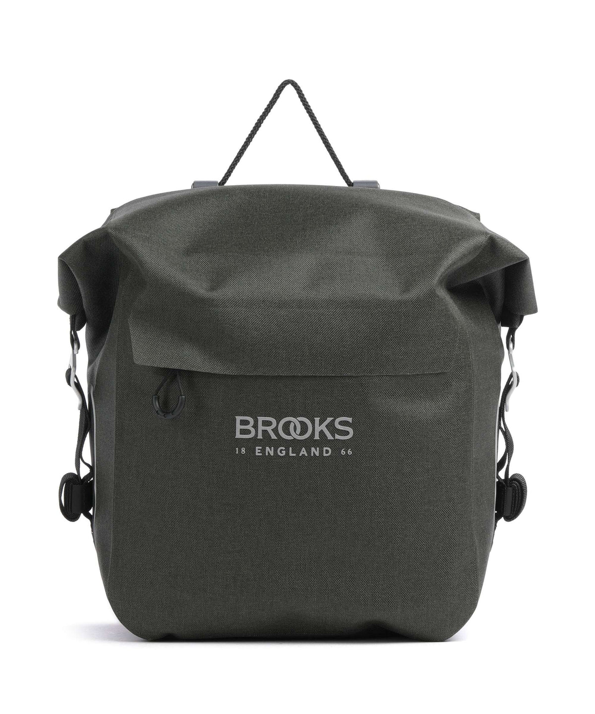 Brooks England Scape Small Bike pannier mud green