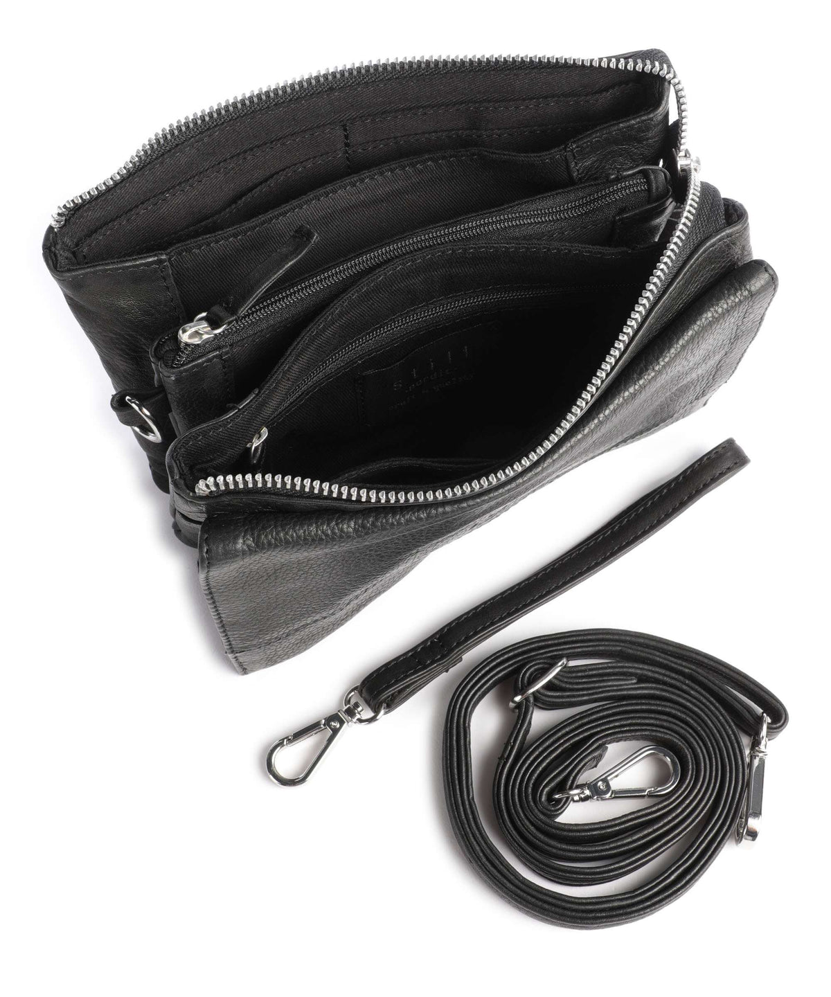 Still Nordic Anouk Crossbody bag black