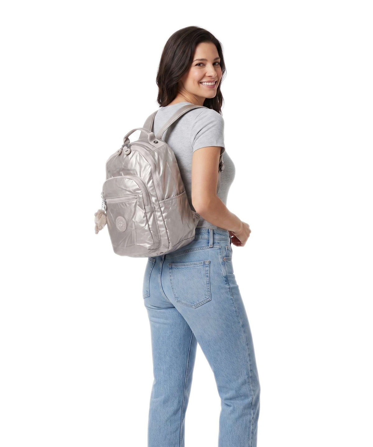 Kipling Basic Seoul S Backpack metallic glow