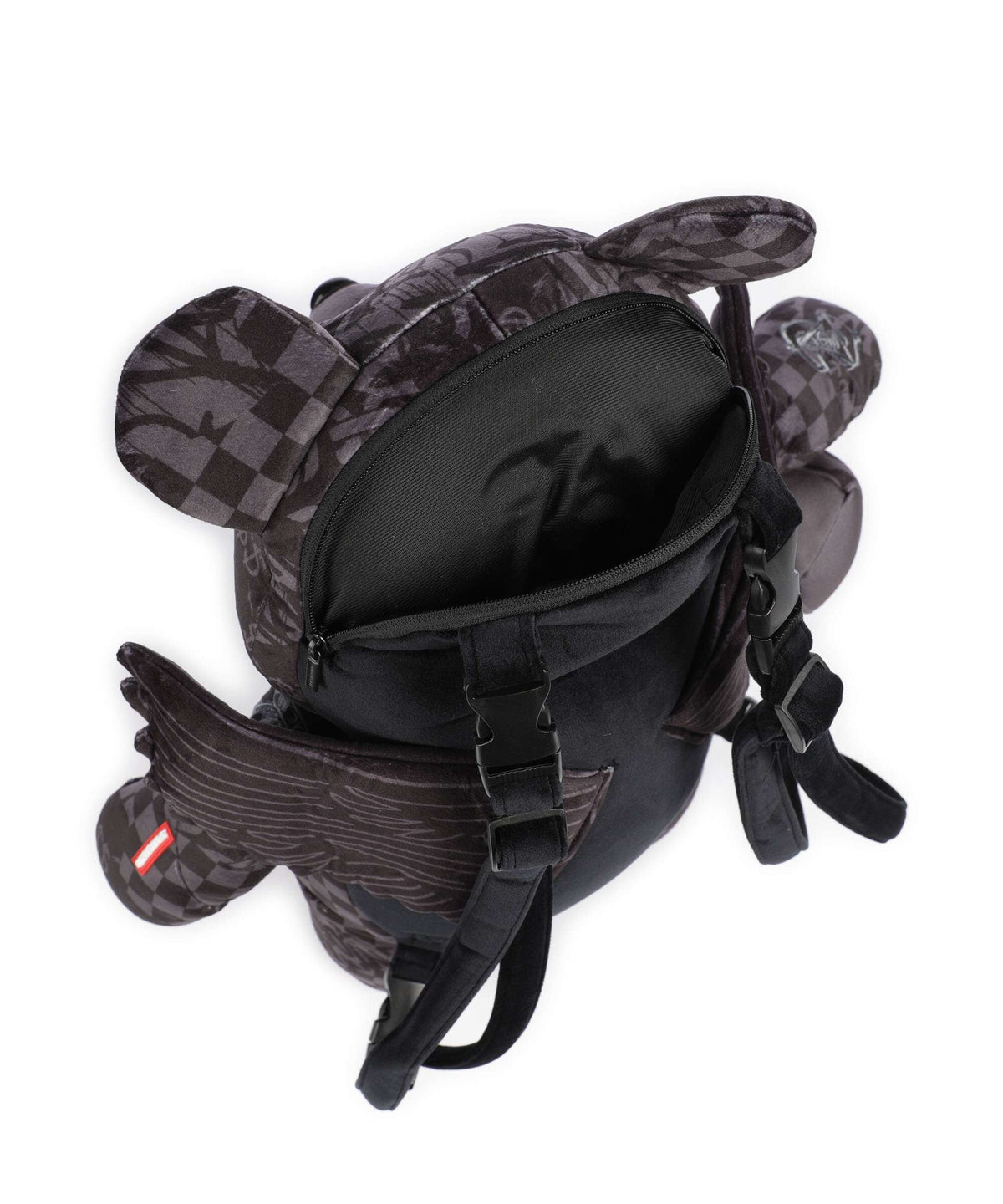 Sprayground 3AM Check Teddy Bear Backpack multicolour