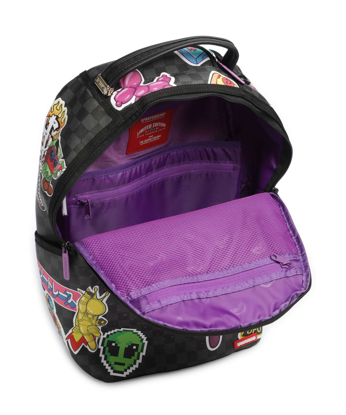 Sprayground Lips Smack Down Backpack multicolour