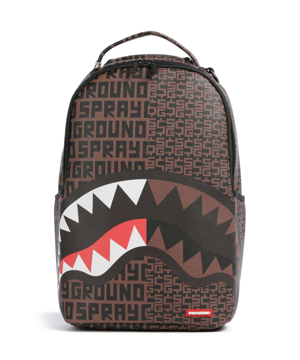 Sprayground Money Split Backpack brown