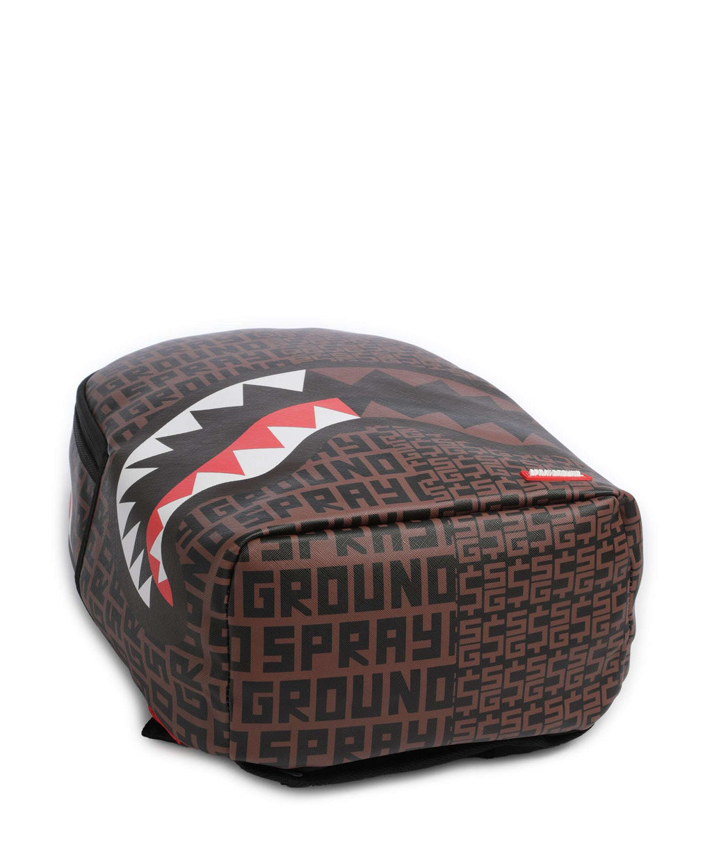 Sprayground Money Split Backpack brown