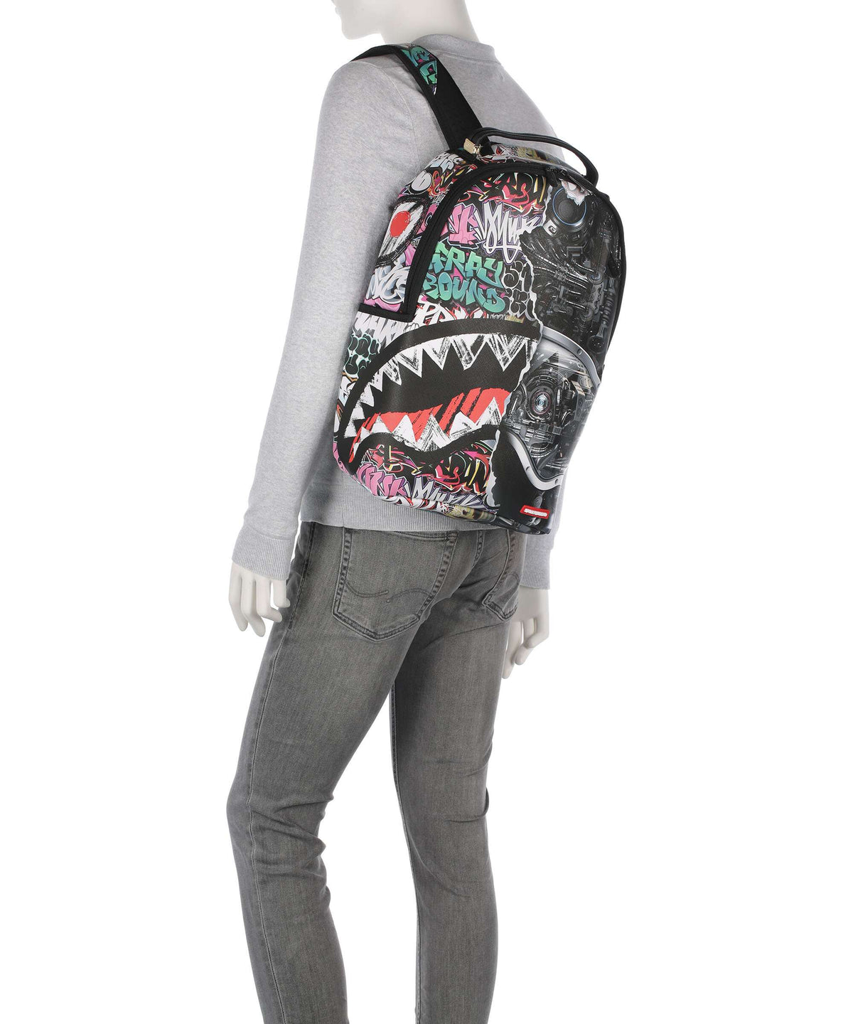 Sprayground Split Cybershark Backpack multicolour