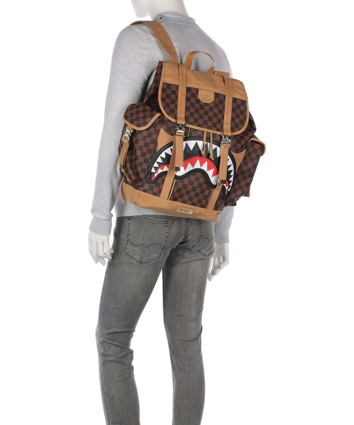 Sprayground Hennyville Monte Carlo Backpack brown