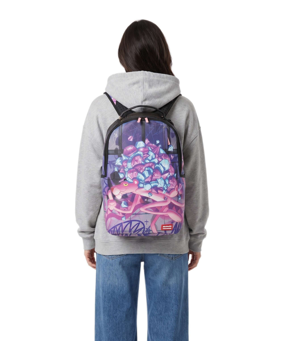 Sprayground Pink Panther Diamond Heist Backpack multicolour