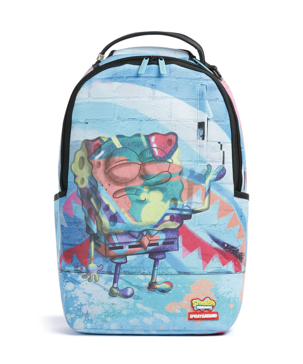 Sprayground Painted Spongebob Backpack multicolour
