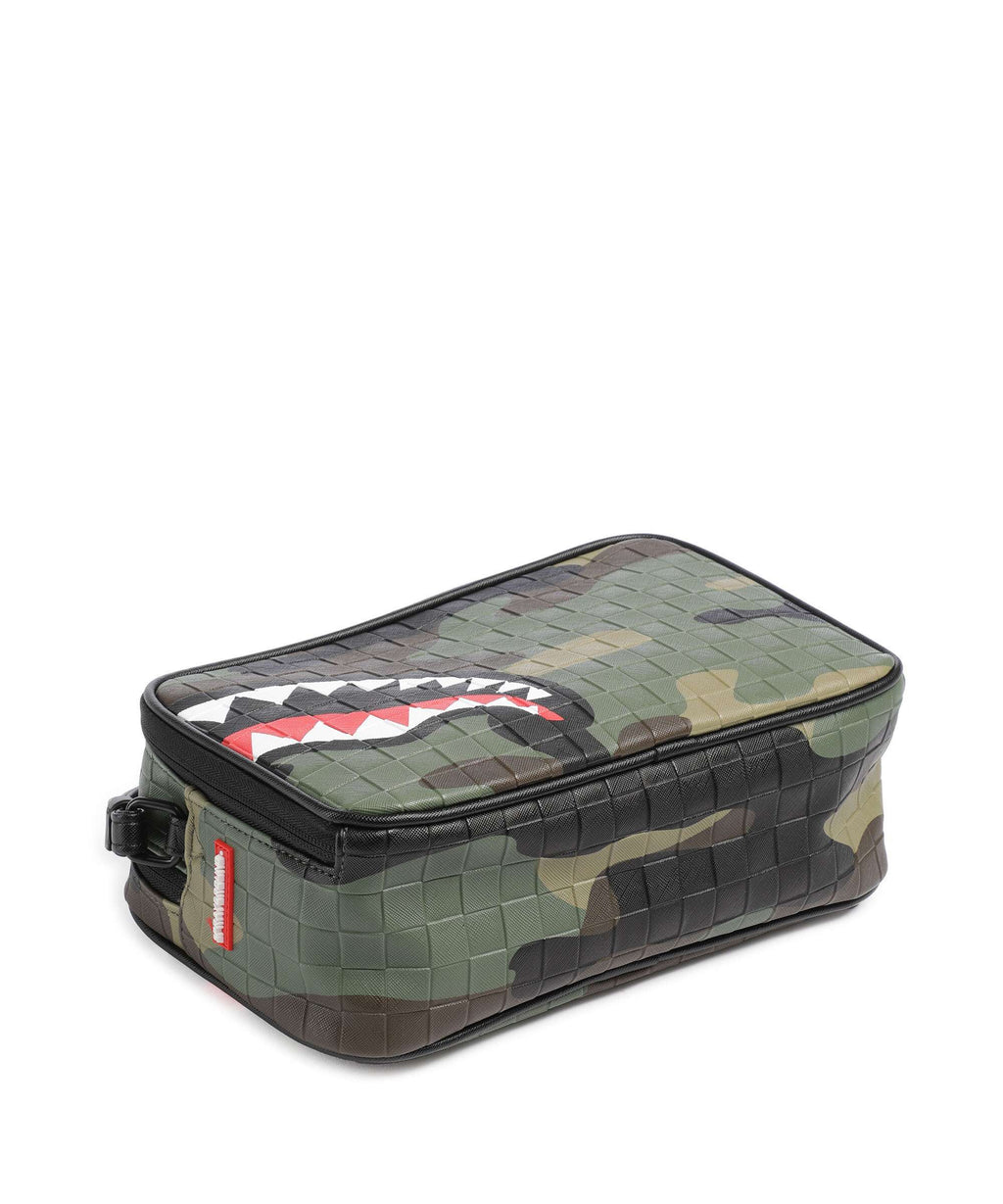 Sprayground Woodland Camo Check Toiletry bag multicolour