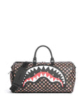 Sprayground Peeking Characters Remix Weekend bag brown