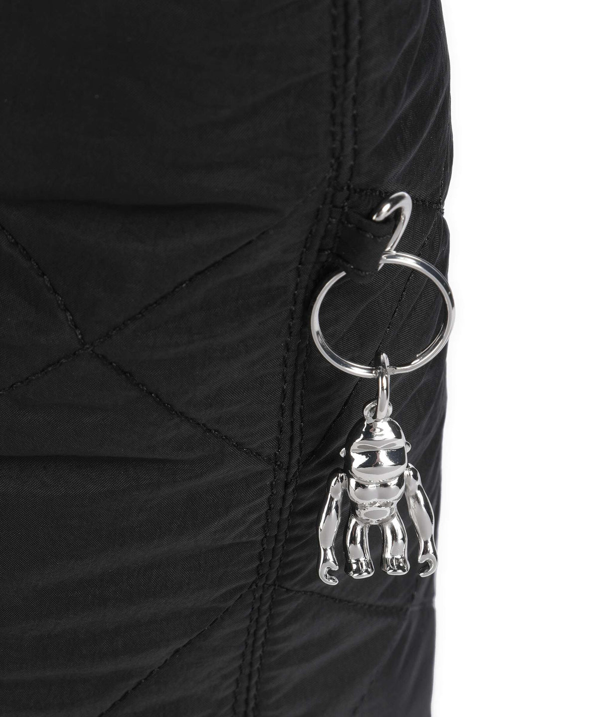 Kipling Crinkled Quilt Colissa Up Tote bag cosmic black