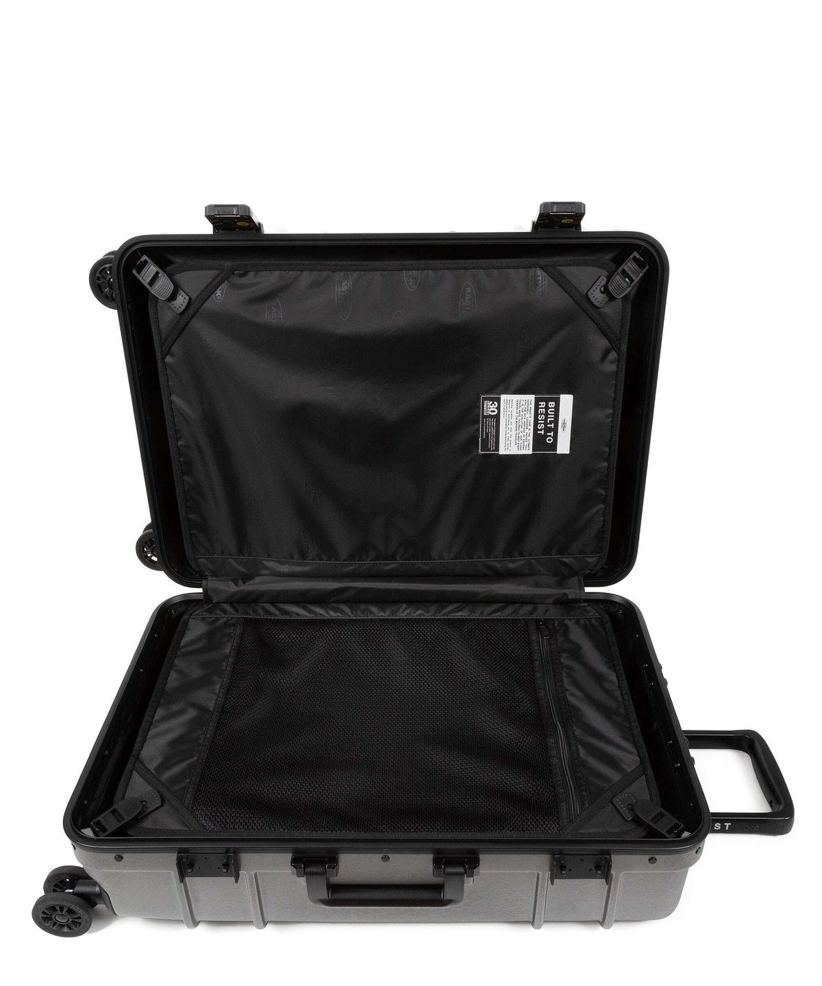 Eastpak Resist'R Case Spinner (4 wheels) brushed metal