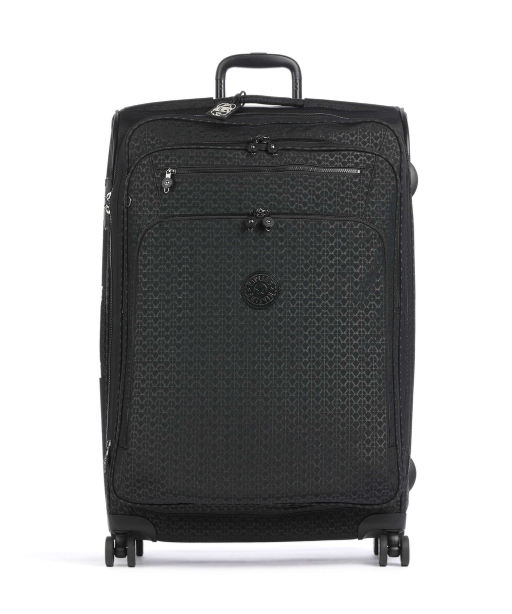 Kipling Basic New Youri L Spinner (4 wheels) signature embossed