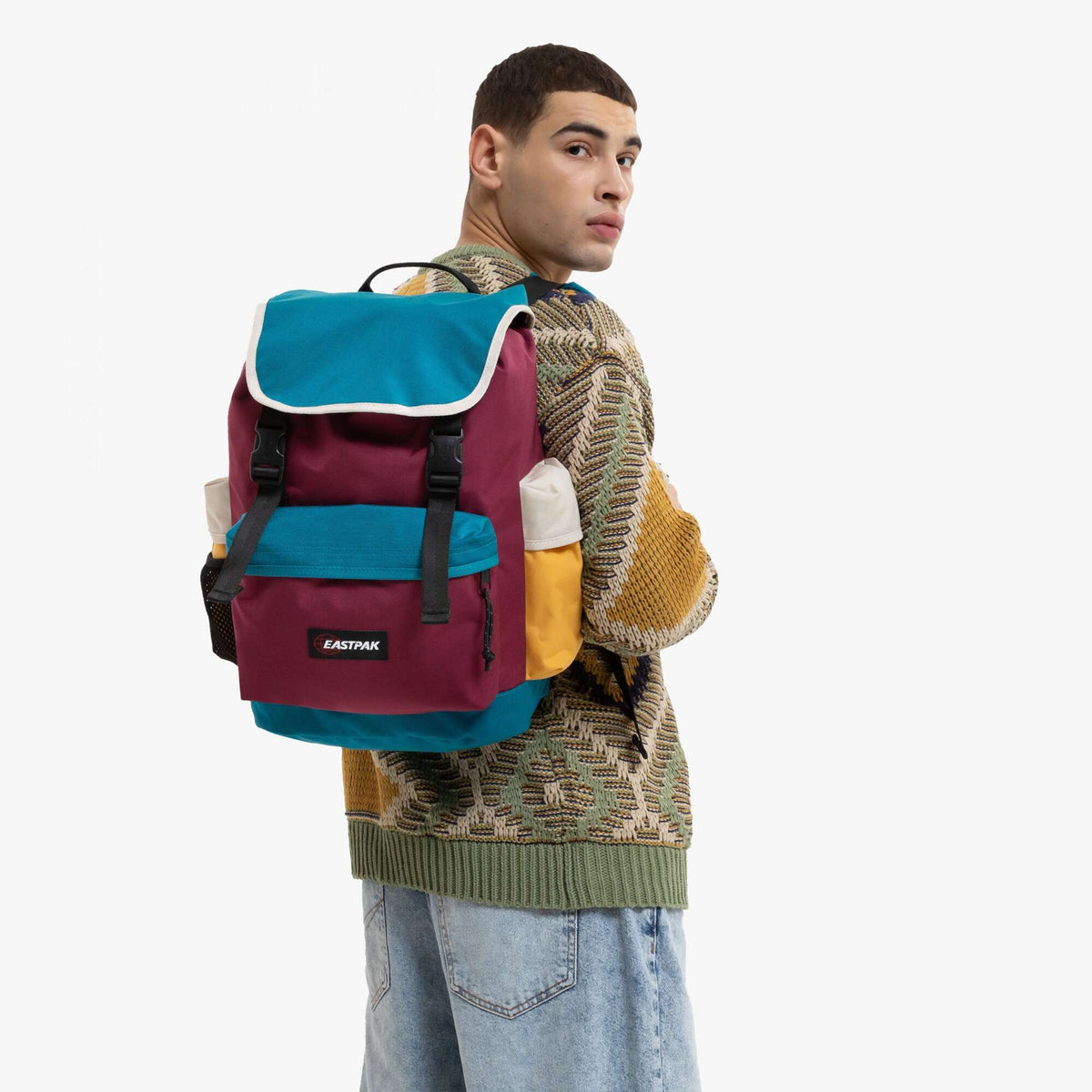 Eastpak Varsity Backpack varsity blocking