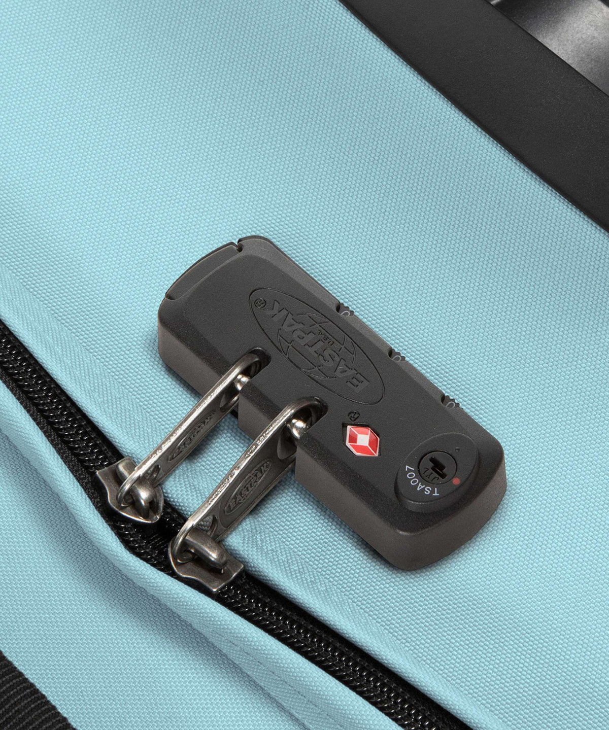 Eastpak Tranverz M Travel bag with wheels waterfall blue