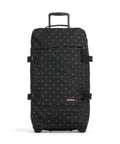 Eastpak Tranverz M Travel bag with wheels dots black/silver