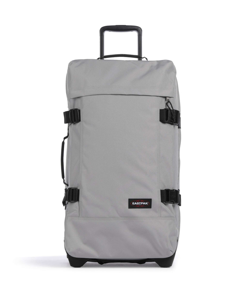 Eastpak Tranverz M Travel bag with wheels pebble grey